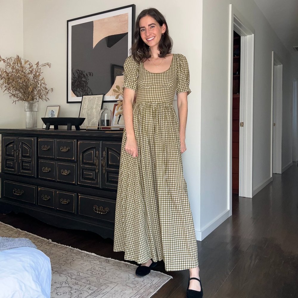Dôen Kennedy Dress in Olive